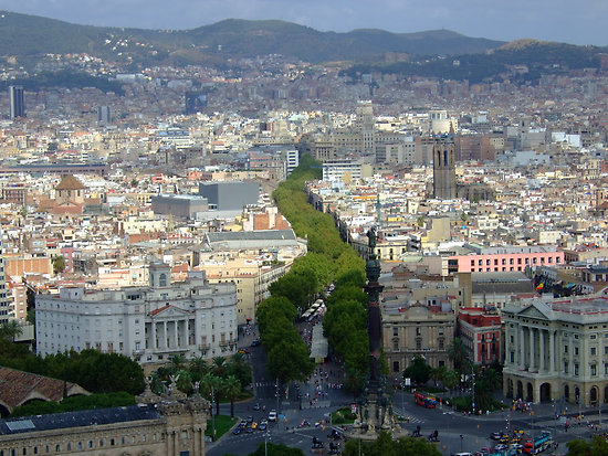 barcelona las ramblas barcelona las ramblas