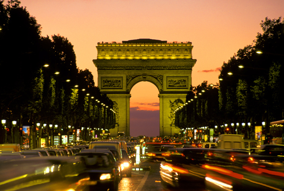 Champs Elysees Paris France