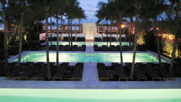 The Setai pool Miami Beach