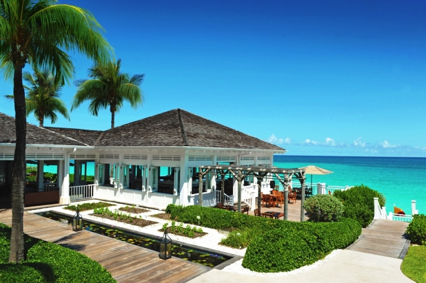 One & Only Ocean Club Bahamas outdoor beach deck