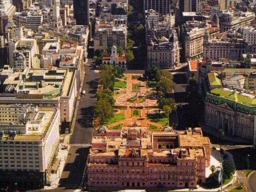 Buenos-aires-argentina_5 Aerial View casa Rosada
