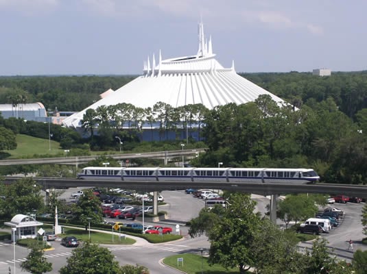 space-mountain Magic Kingdom