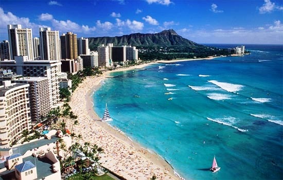 Honolulu_Hawaii Waikiki Beach Honolulu