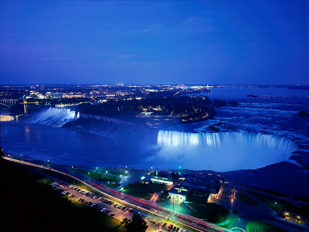 Niagara Falls at Night