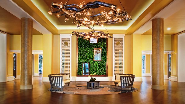 Westin Hilton Head Island Resort & Spa Lobby Living Wall