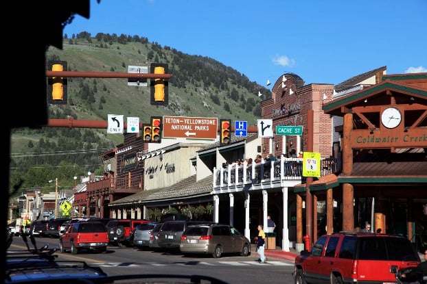Jackson Hole downtown Jackson Hole Wyoming must sees