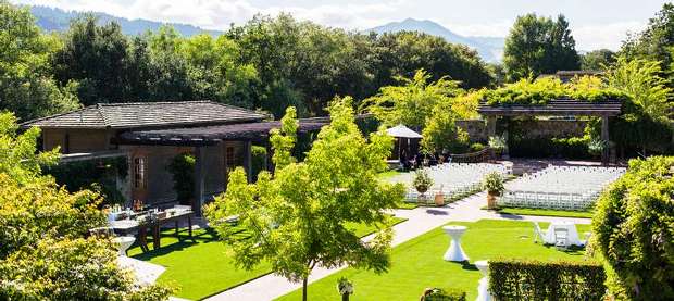 Villagio Inn & Spa outdoor wedding
