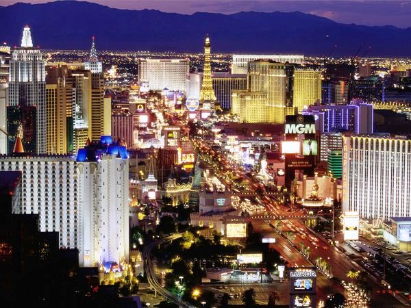 Las Vegas at night