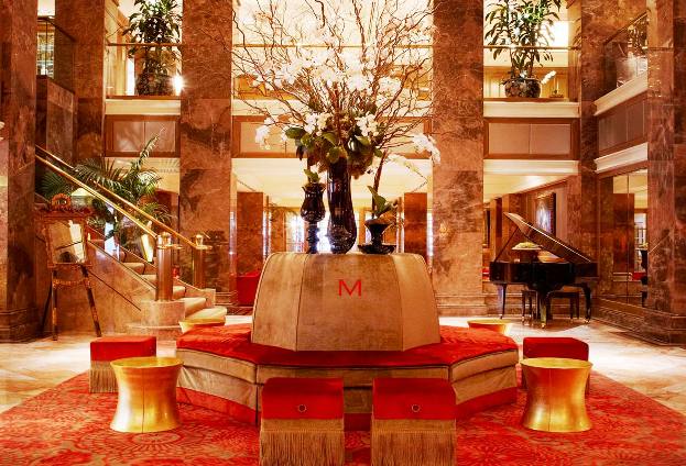 The Michelangelo Hotel Lobby