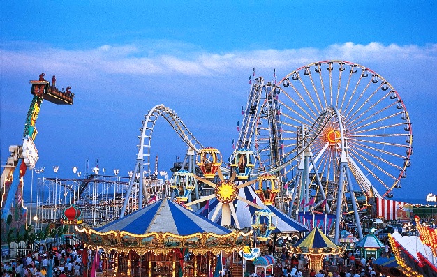 The Jersey Shore Play in the sand or on the boardwalk 