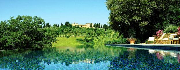 Hotel Castello di Casole Pool Hotel Castello di Casole Pool
