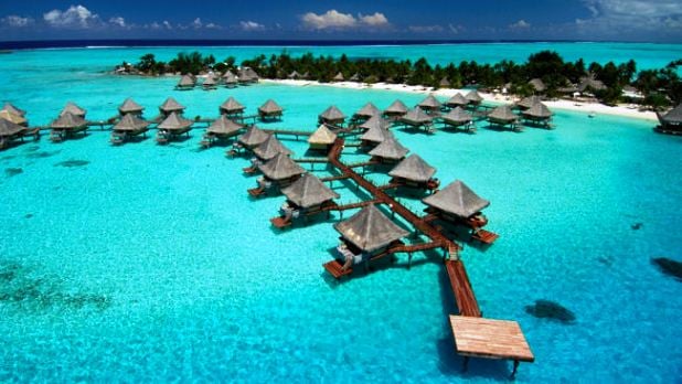Matira Beach, Bora Bora Matira Beach, Bora Bora