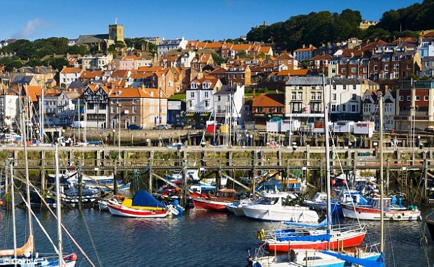 Scarborough England Harbour