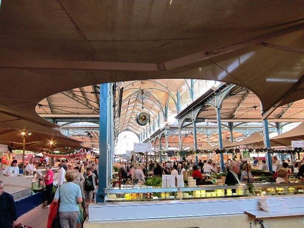 Dijon food hall designed by Eiffel Dijon food hall designed by Eiffel.