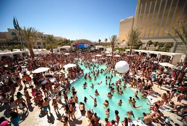 best pool parties in las vegas