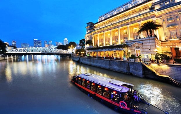 Singapore at night