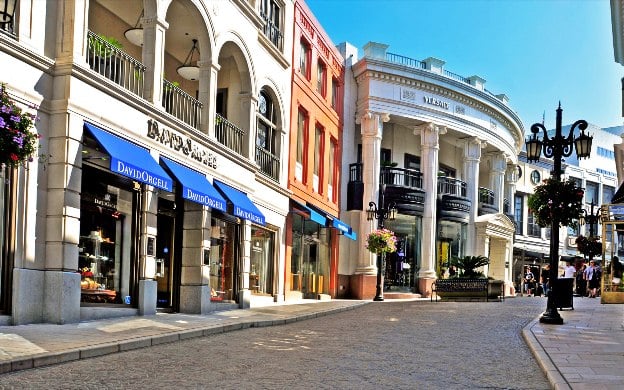 Beverly Hills shopping