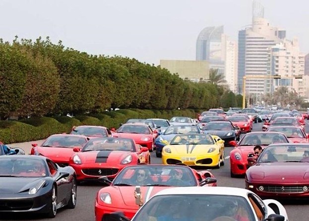 Dubai Ferrari Drive