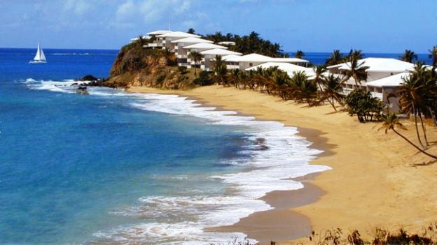 Curtain Bluff Beach
