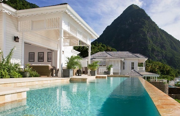 Sugar Beach Stlucia pool