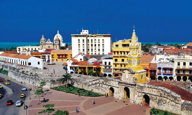 Cartagena Colombia plaza