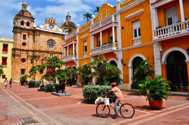 Cartagena Colombia old city
