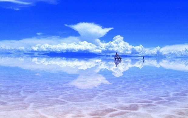 Salar de Uyuni in Bolivia