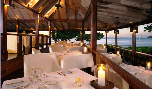 Hermitage Antigua restaurant