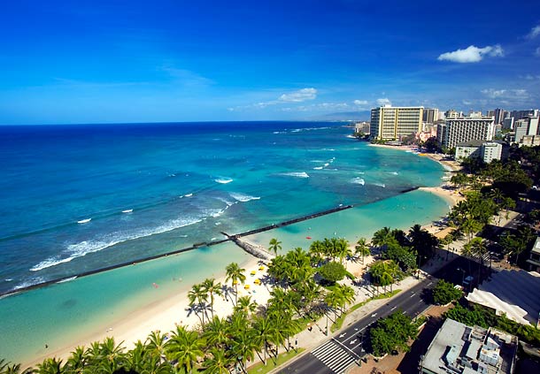 The Waikiki Beach Marriott Resort & Spa beach view