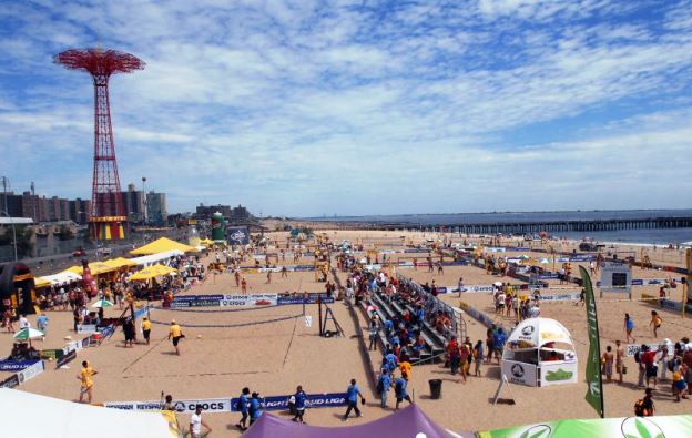 Coney Island boardwalk