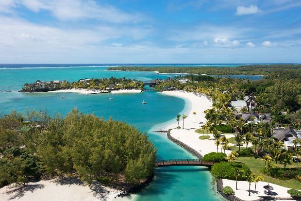 Le Touessrok, Mauritius aerial