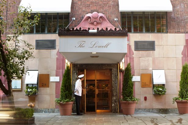 The Lowell Hotel entrance