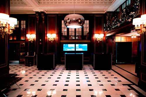 Blackstone hotel lobby