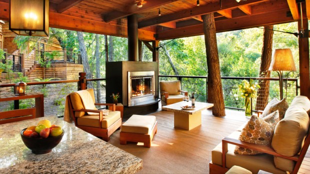 Calistoga Ranch guest rooms