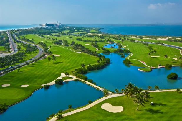 Iberostar Cancun Golf Club Aerial