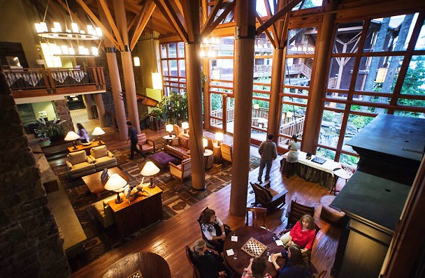 Alderbrook Resort Spa lobby