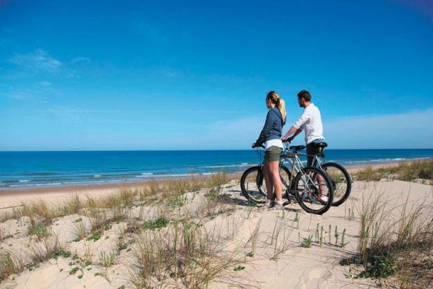 Beach biking hilton head