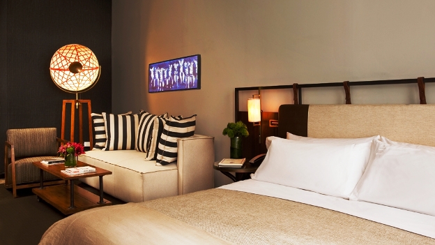 Refinery Hotel guest rooms