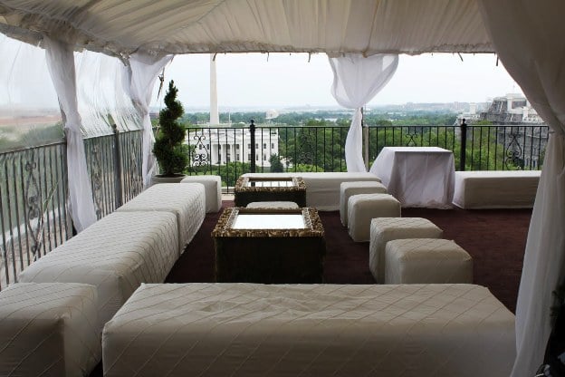 Hay Adams Hotel Roof top