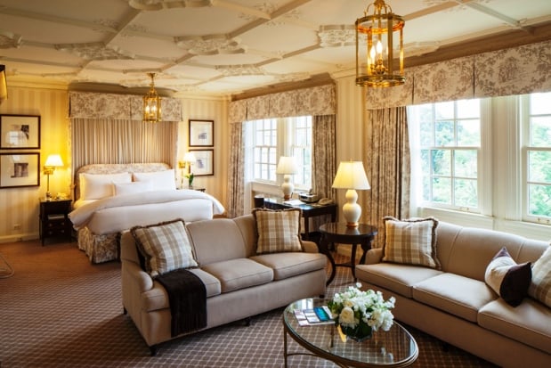 Hay Adams Hotel guest rooms