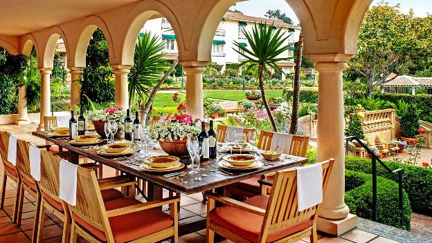 La Playa Carmel Outdoor dining