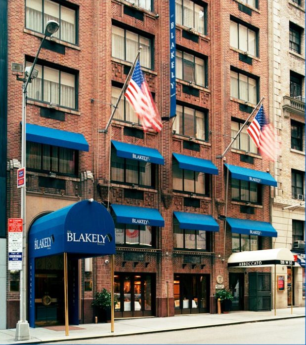 Blakely New York Hotel Entrance