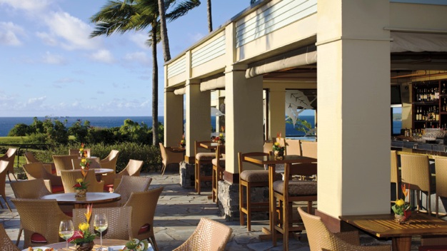 Ritz Carlton Kapalua Maui outdoor dining