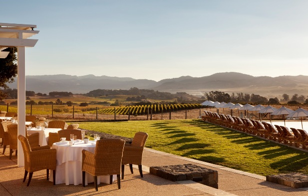 The Carneros Inn Vineyard views
