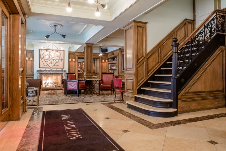 The Marlton Hotel Lobby