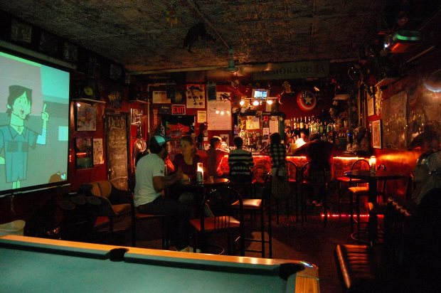 Gotham city bar