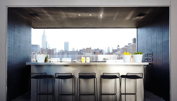 Hotel Americano outdoor bar