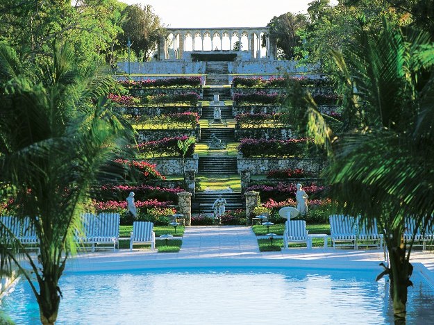 One & Only Ocean Club pool stairs
