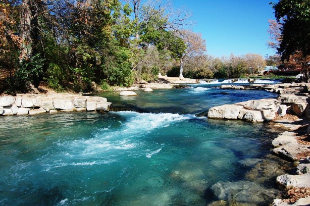 Texas hill country river