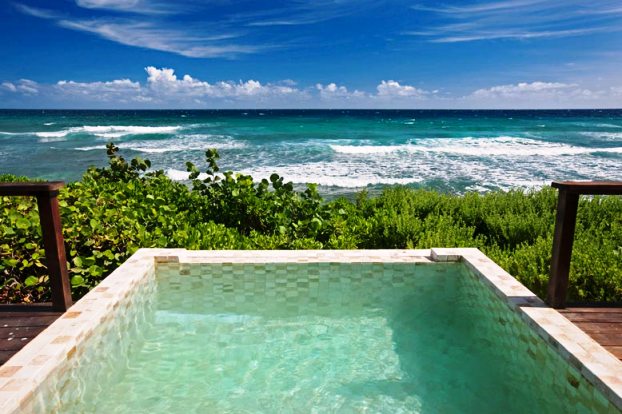 Biras Creek Resort Grand Suite Outdoor Terrace and Pool
